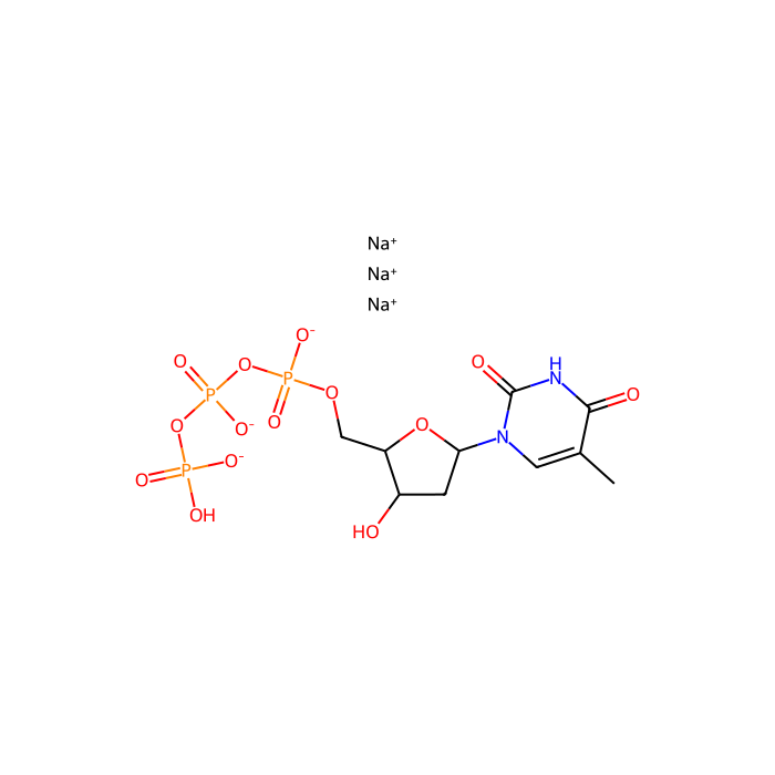 2'-deoxythymidine-5'-triphosphate (dTTP), trisodium salt, dihydrate - ≥96% CAS No(18423-43-3) by Aladdin Scientific
