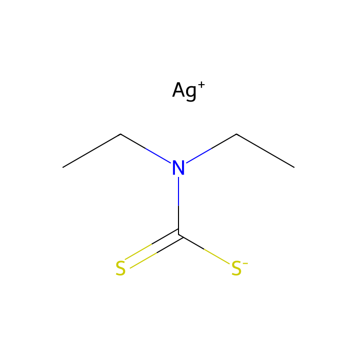Diethyl dithio carbamic acid silver salt - ≥98% CAS No(1470-61-7) by Aladdin Scientific