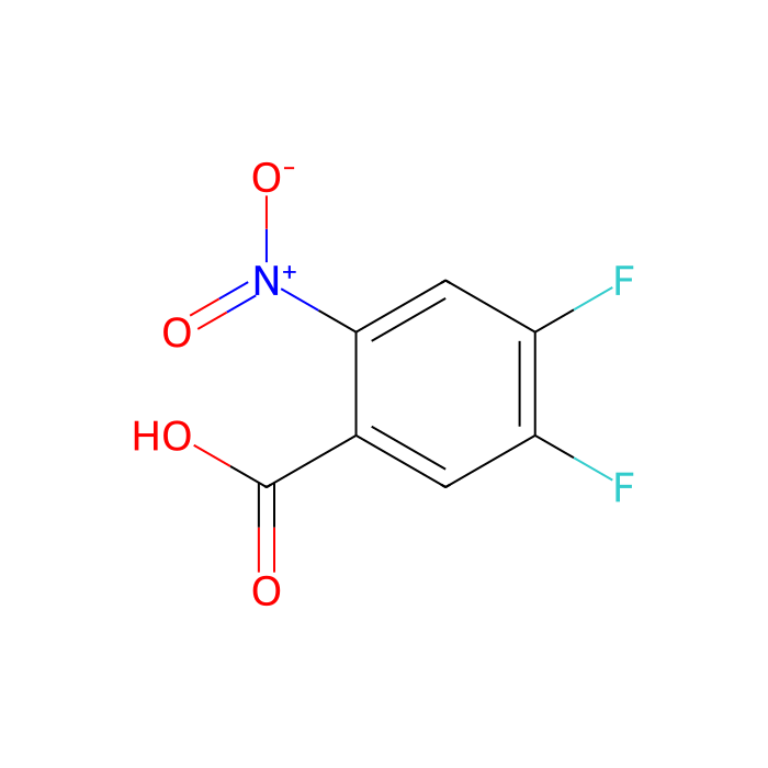 4,5-Difluoro-2-nitrobenzoic acid - ≥98% CAS No(20372-63-8) by Aladdin Scientific