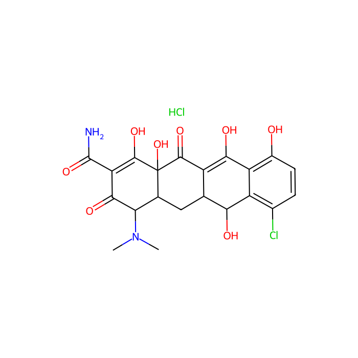 Demeclocycline hydrochloride - analytical standard CAS No(64-73-3) by Aladdin Scientific