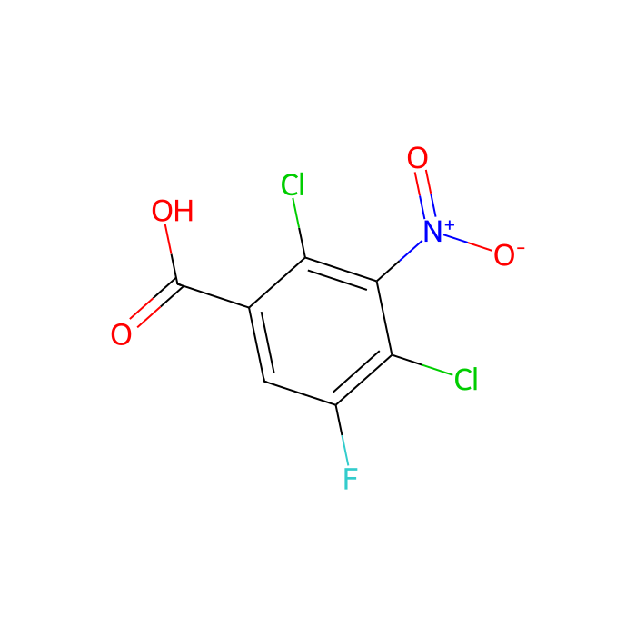 2,4-Dichloro-5-fluoro-3-nitrobenzoic acid - ≥97% CAS No(106809-14-7) by Aladdin Scientific
