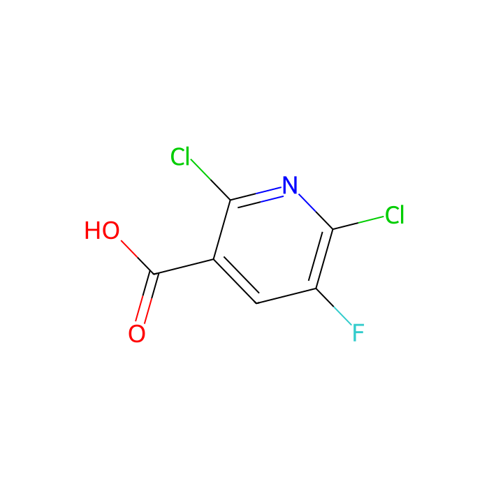 2,6-Dichloro-5-fluoropyridine-3-carboxylic acid - ≥97% CAS No(82671-06-5) by Aladdin Scientific