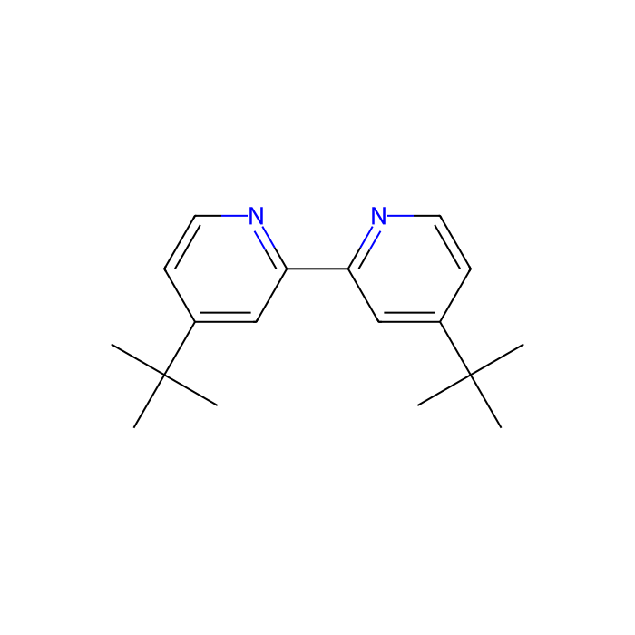 4,4′-Di-tert-butyl-2,2′-dipyridyl - ≥98% CAS No(72914-19-3) by Aladdin Scientific