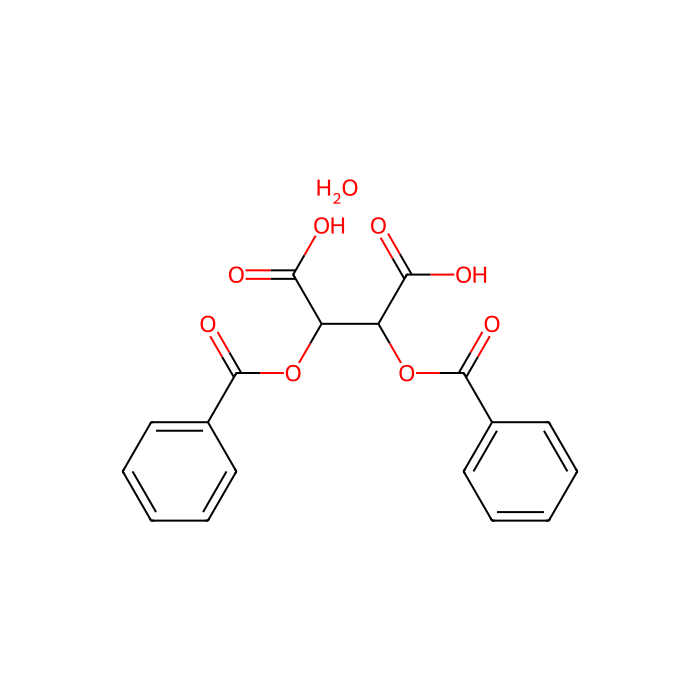 (-)-O,O′-Dibenzoyl-L-tartaric acid monohydrate - ≥98% CAS No(62708-56-9) by Aladdin Scientific