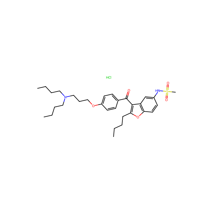 Dronedarone hydrochloride - ≥98%(HPLC) CAS No(141625-93-6) by Aladdin Scientific