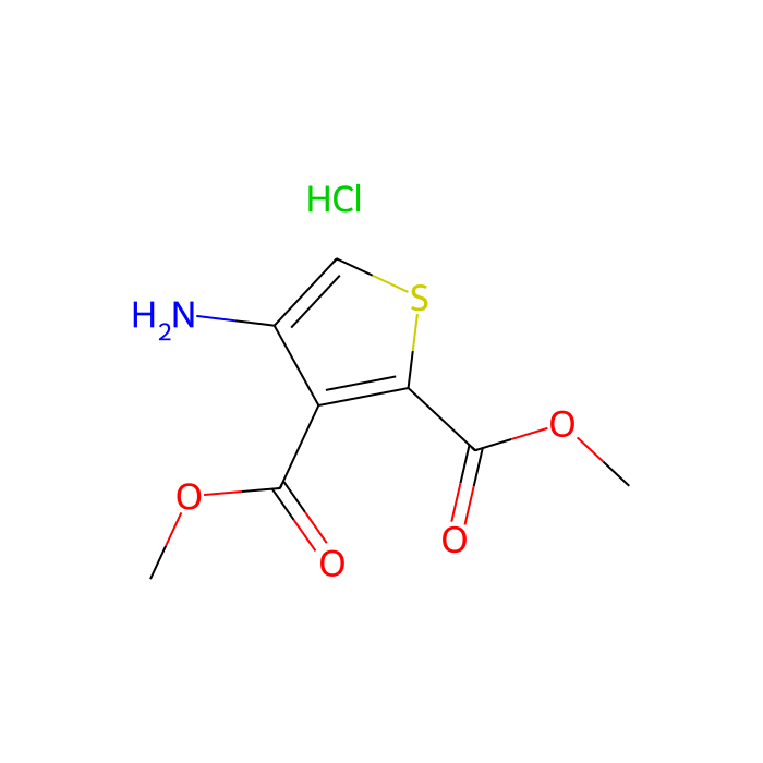 Dimethyl 4-aminothiophene-2,3-dicarboxylate hydrochloride - ≥97% CAS No(121071-71-4) by Aladdin Scientific