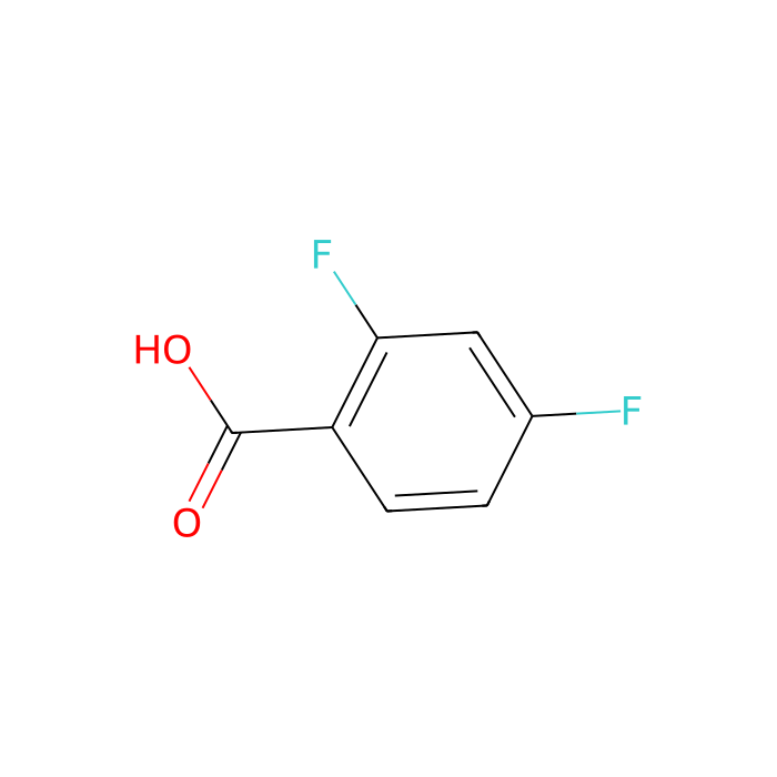 2,4-Difluorobenzoic Acid - ≥98% CAS No(1583-58-0) by Aladdin Scientific