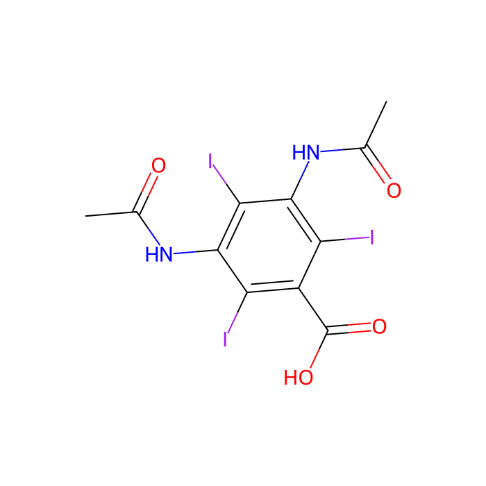 Diatrizoic acid - analytical standard CAS No(117-96-4) by Aladdin Scientific