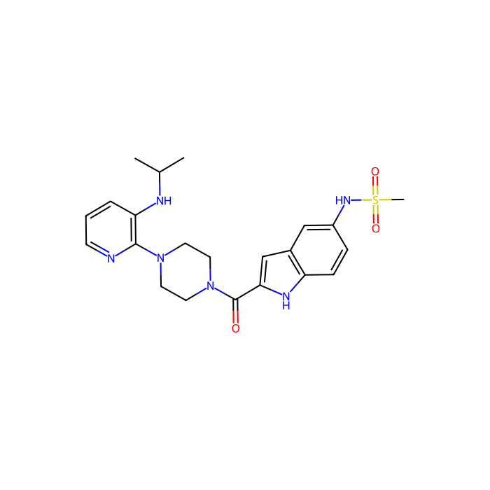 Delavirdine - ≥98% CAS No(136817-59-9) by Aladdin Scientific
