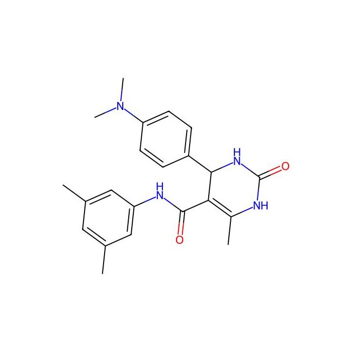 4-(4-(dimethylamino)phenyl)-N-(3,5-dimethylphenyl)-6-methyl-2-oxo-1,2,3,4-tetrahydropyrimidine-5-carboxamide - ≥99% CAS No(537679-57-5) by Aladdin Scientific