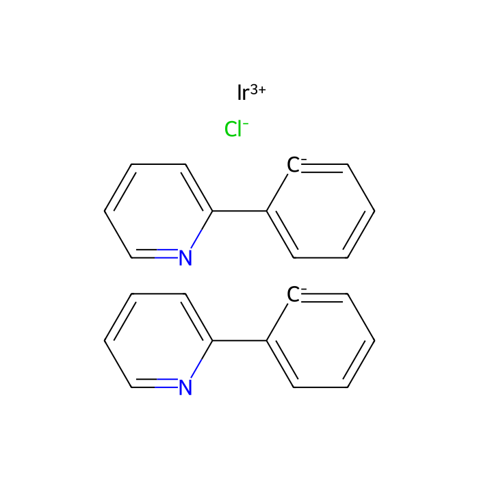 Dichlorotetrakis(2-(2-pyridinyl)phenyl)diiridium(III) - ≥95% CAS No(92220-65-0) by Aladdin Scientific