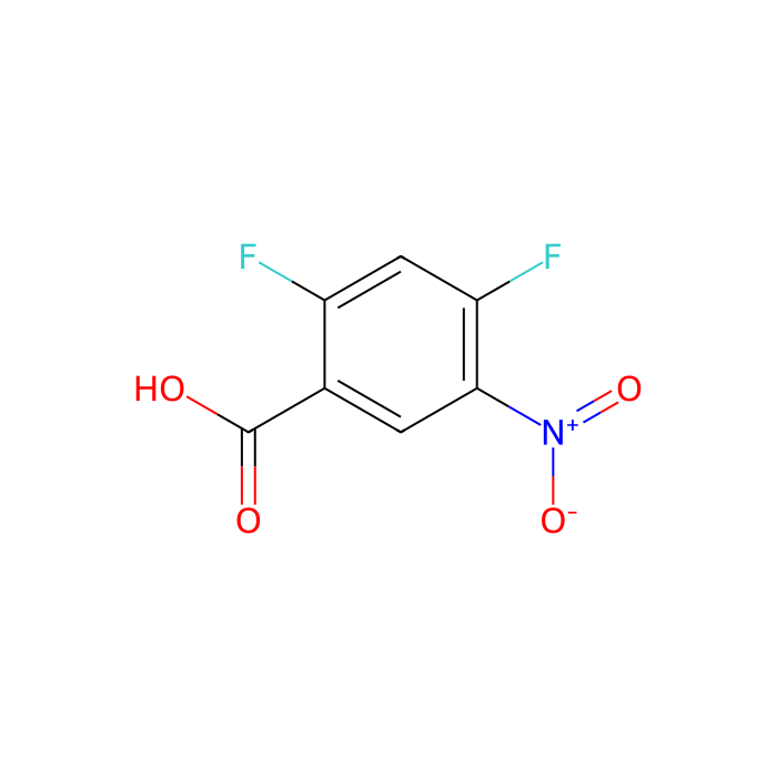 2,4-Difluoro-5-nitrobenzoic acid - ≥97% CAS No(153775-33-8) by Aladdin Scientific