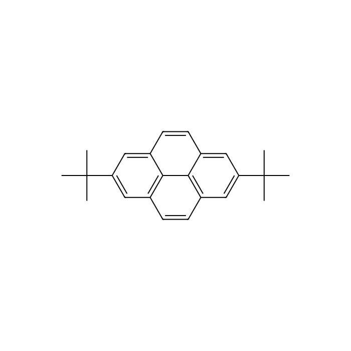2,7-Di-tert-butylpyrene - ≥98%(GC) CAS No(24300-91-2) by Aladdin Scientific