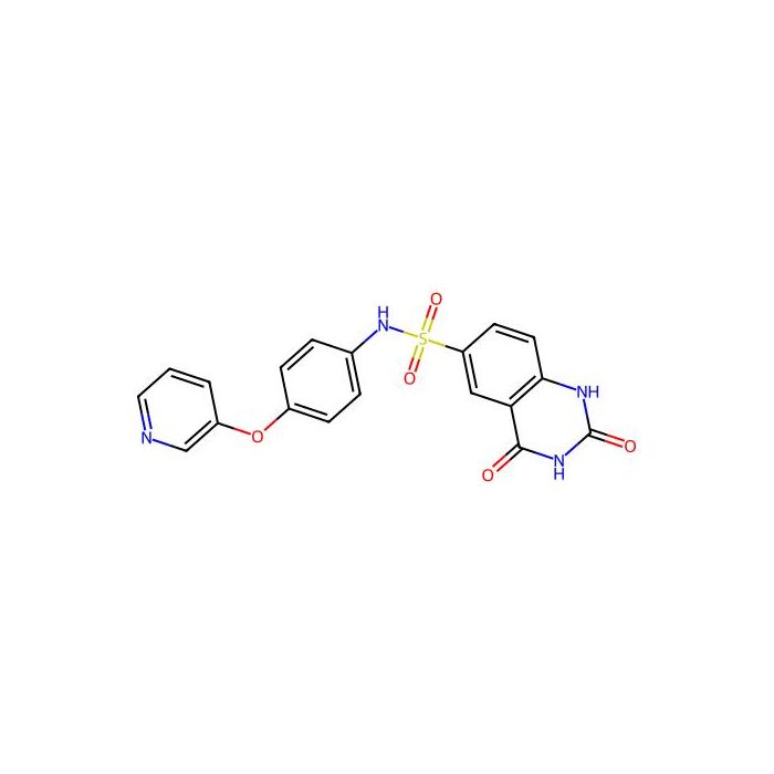 2,4-dioxo-N-(4-(pyridin-3-yloxy)phenyl)-1,2,3,4-tetrahydroquinazoline-6-sulfonamide - ≥98% CAS No(1214468-35-5) by Aladdin Scientific