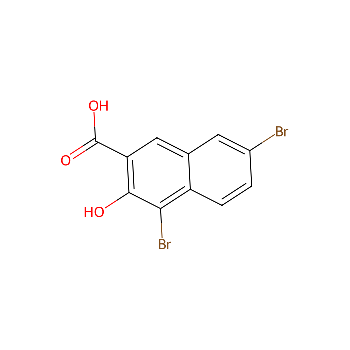 1,6-Dibromo-2-naphthol-3-carboxylic Acid - ≥98%(GC) CAS No(1779-10-8) by Aladdin Scientific