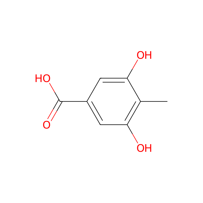 3,5-dihydroxy-4-methylbenzoicacid - ≥97% CAS No(28026-96-2) by Aladdin Scientific