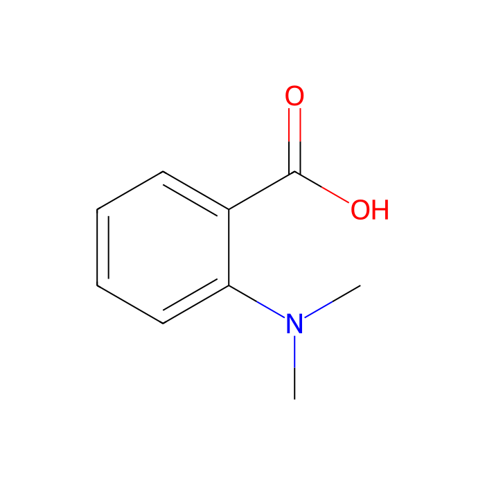 2-Dimethylaminobenzoic acid - ≥98% CAS No(610-16-2) by Aladdin Scientific