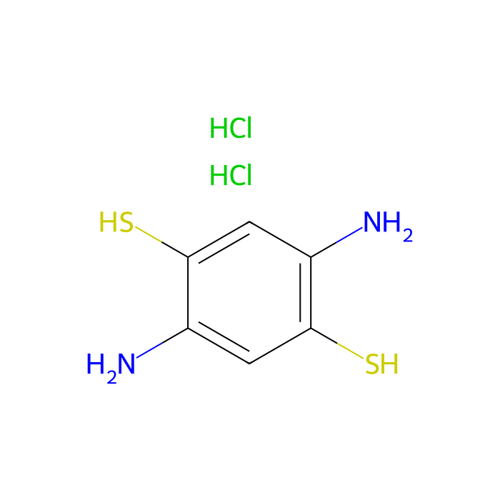 2,5-Diamino-1,4-benzenedithiol Dihydrochloride - ≥97%(HPLC) CAS No(75464-52-7) by Aladdin Scientific