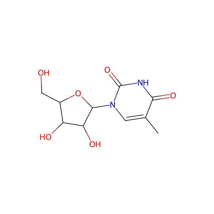 1-[3,4-Dihydroxy-5-(hydroxymethyl)oxolan-2-yl]-5-methylpyrimidine-2,4-dione -  CAS No(52486-19-8) by Aladdin Scientific