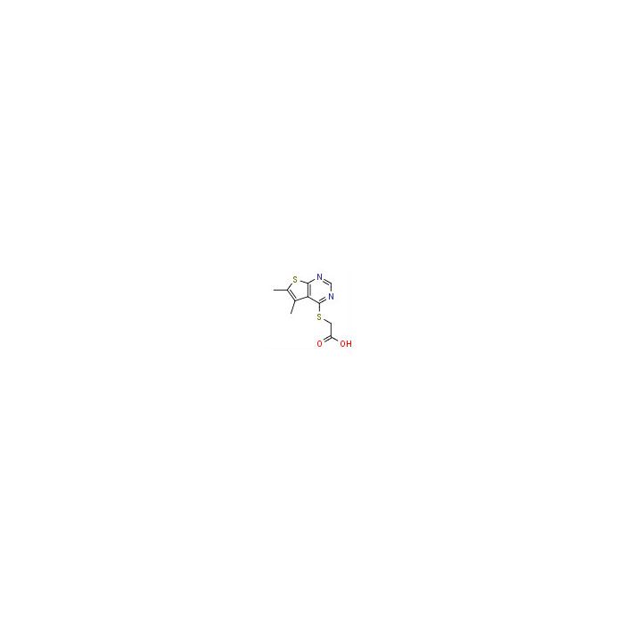[(5,6-Dimethylthieno[2,3-d]Pyrimidin-4-Yl)Sulfanyl]Acetic Acid - ≥97% CAS No(296262-16-3) D1369356 by Aladdin Scientific