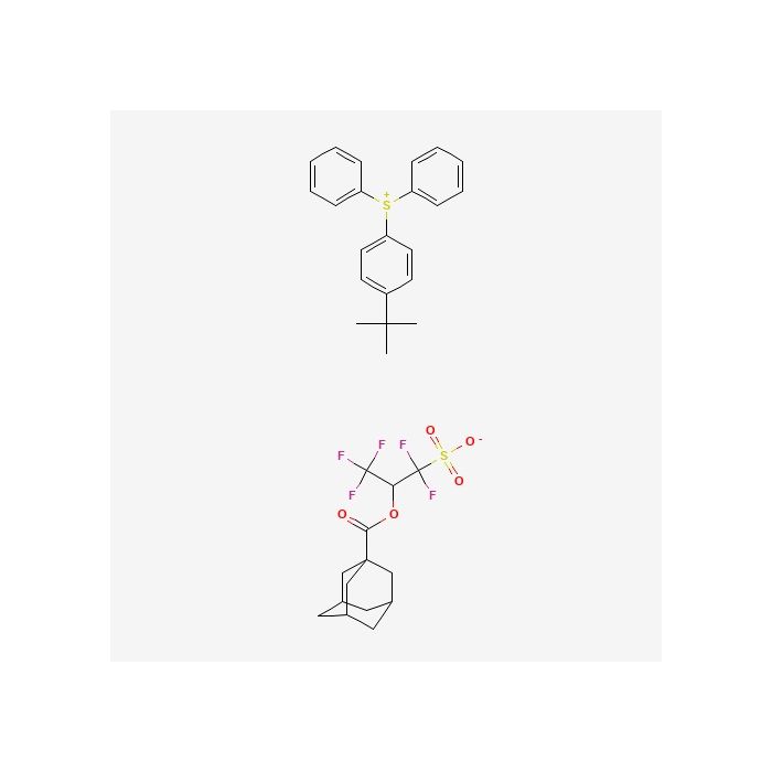 (4-tert-butylphenyl) - diphenylthionium salt: 2- (adamantane-1-carbonyloxy) -1,1,3,3,3-pentafluoropropane-1-sulfonate(1:1) - ≥99%,Single Metal≤20ppb;Total Metal≤100ppb CAS No(959752-27-3) by Aladdin Scientific