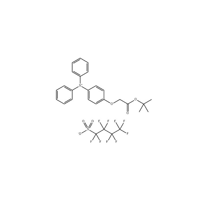 Diphenyl [4- (tert butoxyacetoxy) phenyl] salt: Perfluorobutyl sulfonate (1:1) - ≥99%,Single Metal≤20ppb;Total Metal≤100ppb CAS No(857285-80-4) by Aladdin Scientific
