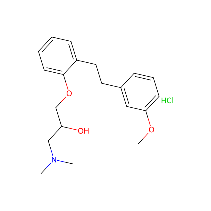 1-(Dimethylamino)-3-[2-(3-methoxyphenethyl)phenoxy]-2-propanol Hydrochloride - ≥98%(HPLC) CAS No(135261-74-4) by Aladdin Scientific