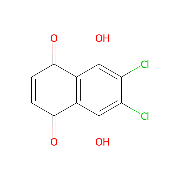 2,3-Dichloro-5,8-dihydroxy-1,4-naphthoquinone - ≥97%(HPLC)(T) CAS No(14918-69-5) by Aladdin Scientific