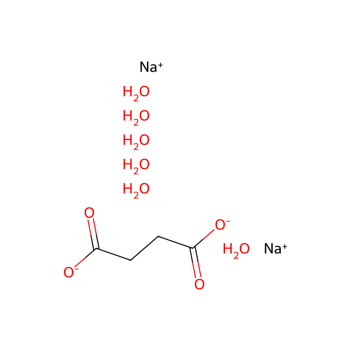 Disodium Succinate Hexahydrate - ≥98%(T) CAS No(6106-21-4) by Aladdin Scientific