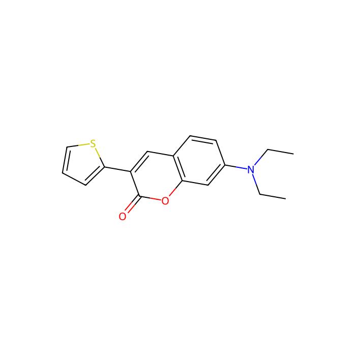 7-(Diethylamino)-3-(2-thienyl)coumarin - ≥98% CAS No(117850-52-9) by Aladdin Scientific