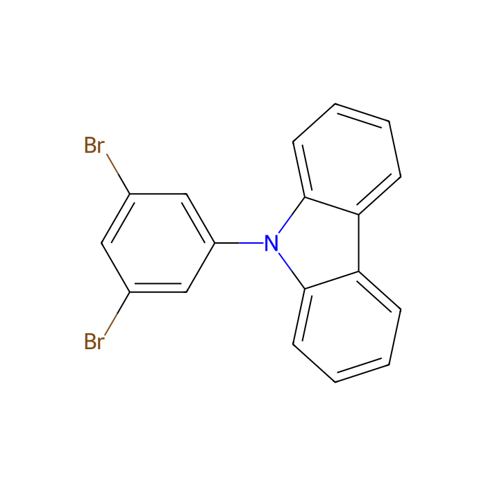 9-(3,5-Dibromophenyl)carbazole - ≥98% CAS No(750573-26-3) by Aladdin Scientific