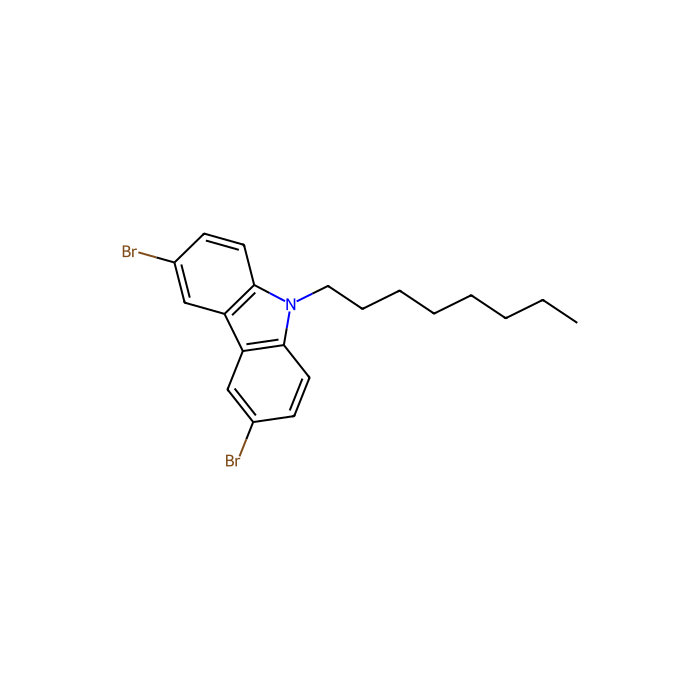 3,6-Dibromo-9-n-octylcarbazole - ≥98% CAS No(79554-93-1) by Aladdin Scientific