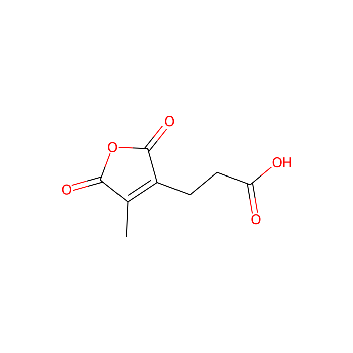 2,5-Dihydro-4-methyl-2,5-dioxo-3-furanpropanoic Acid - ≥97%(T) CAS No(487-66-1) by Aladdin Scientific