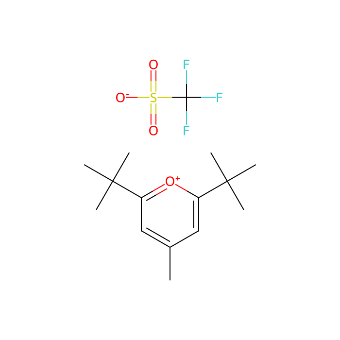 2,6-Di-tert-butyl-4-methylpyrylium Trifluoromethanesulfonate - ≥97% CAS No(59643-43-5) by Aladdin Scientific