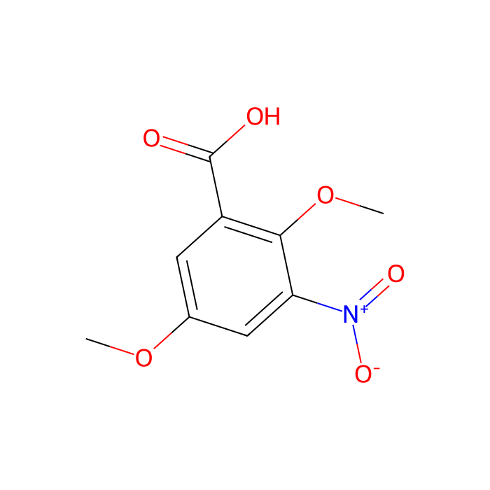2,5-Dimethoxy-3-nitrobenzoic Acid - ≥98% CAS No(17894-26-7) by Aladdin Scientific