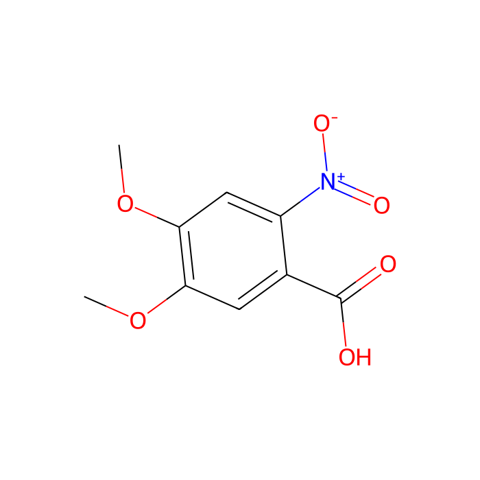 4,5-Dimethoxy-2-nitrobenzoic Acid - ≥98% CAS No(4998-07-6) by Aladdin Scientific