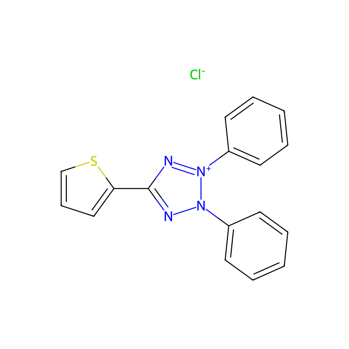 2,3-Diphenyl-5-(2-thienyl)tetrazolium Chloride - ≥97%(HPLC)(T) CAS No(38800-20-3) by Aladdin Scientific