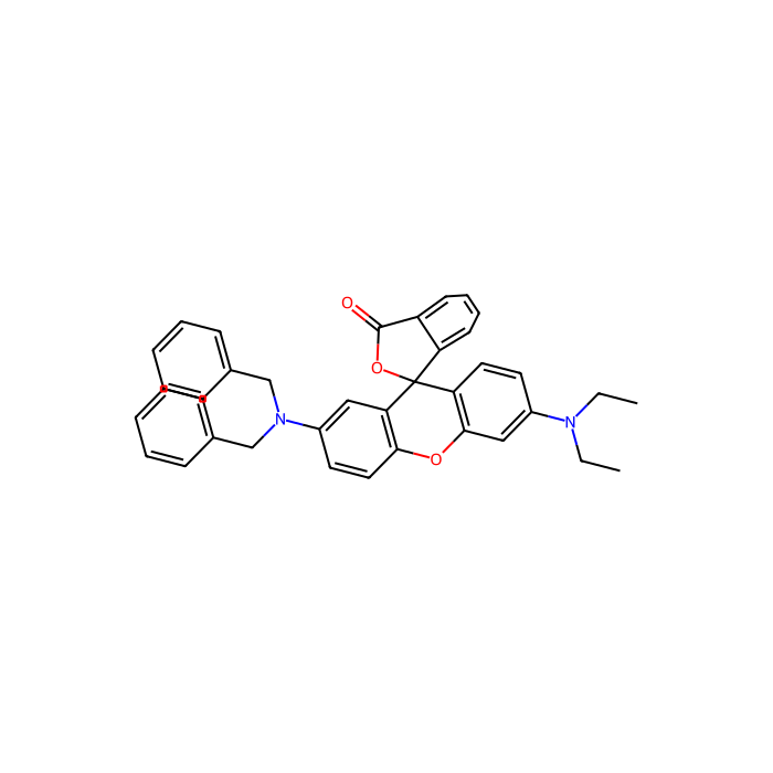 2'-(Dibenzylamino)-6'-(diethylamino)fluoran - ≥98% CAS No(34372-72-0) by Aladdin Scientific
