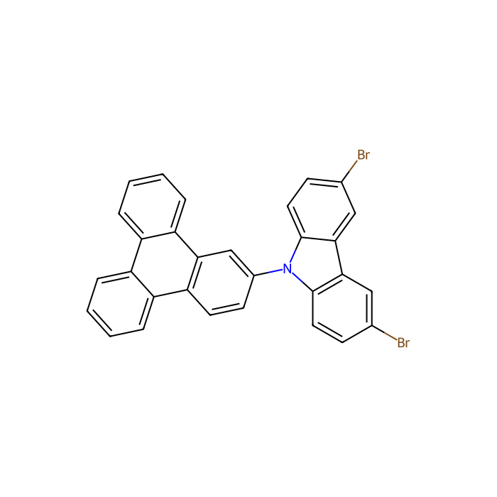 3,6-Dibromo-9-(triphenylen-2-yl)carbazole - ≥98% CAS No(1351870-16-0) by Aladdin Scientific