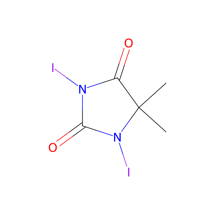 1,3-Diiodo-5,5-dimethylhydantoin - ≥97%(T) CAS No(2232-12-4) by Aladdin Scientific
