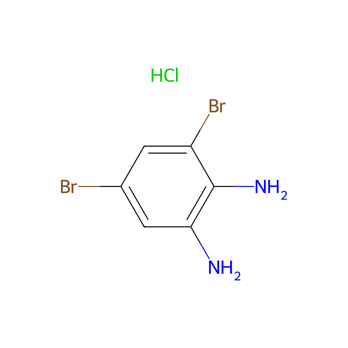 3,5-Dibromo-1,2-phenylenediamine Monohydrochloride [Sensitive reagent for the determination of Se by GC-ECD] - ≥99%(T) CAS No(75568-11-5) by Aladdin Scientific