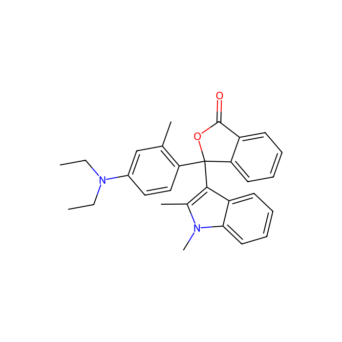 3-(1,2-Dimethyl-3-indolyl)-3-[4-(diethylamino)-2-methylphenyl]phthalide - ≥98% CAS No(36499-49-7) by Aladdin Scientific