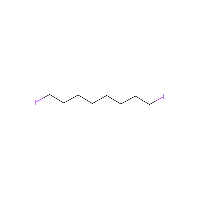 1,8-Diiodooctane (stabilized with Copper chip) - ≥95%(GC) CAS No(24772-63-2) by Aladdin Scientific
