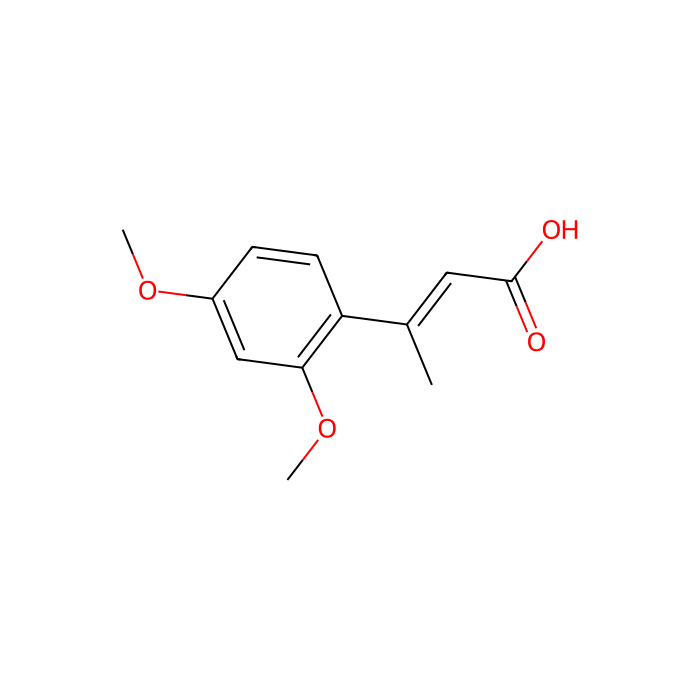 2,4-Dimethoxy-β-methylcinnamic Acid - ≥98% CAS No(7706-67-4) by Aladdin Scientific