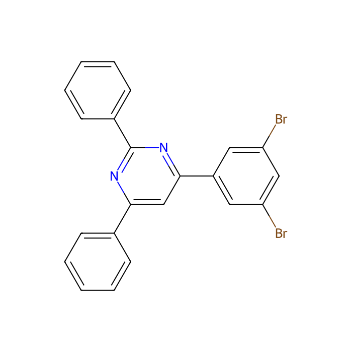 4-(3,5-Dibromophenyl)-2,6-diphenylpyrimidine - ≥98%(HPLC)(N) CAS No(607740-08-9) by Aladdin Scientific