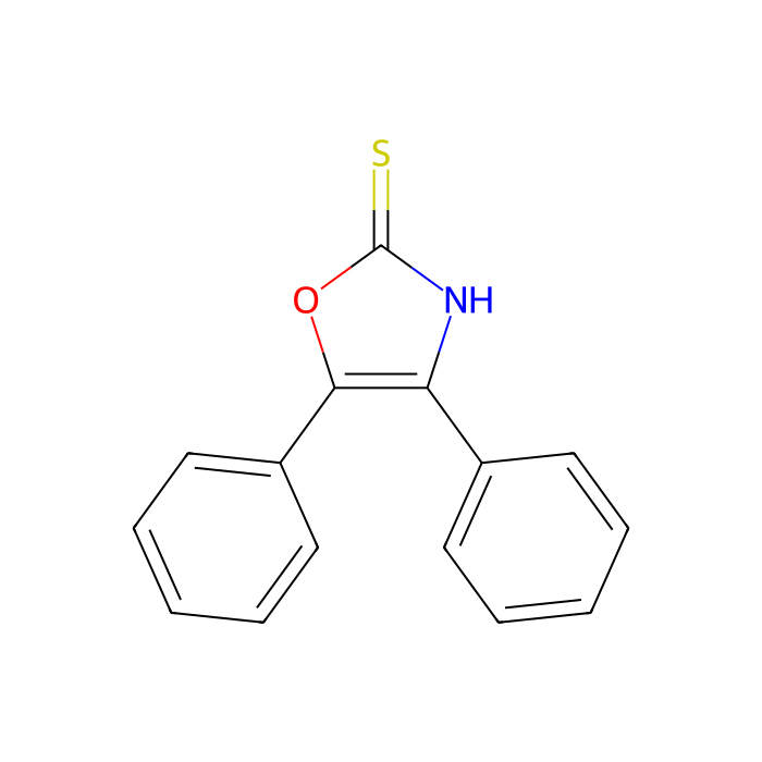 4,5-Diphenyl-2-oxazolethiol - ≥98% CAS No(6670-13-9) by Aladdin Scientific