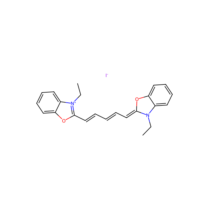 3,3'-Diethyloxadicarbocyanine Iodide - ≥96% CAS No(14806-50-9) by Aladdin Scientific