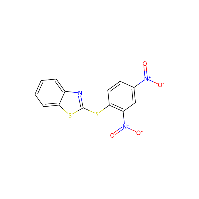2-(2,4-Dinitrophenylthio)benzothiazole - ≥98%(N) CAS No(17586-89-9) by Aladdin Scientific