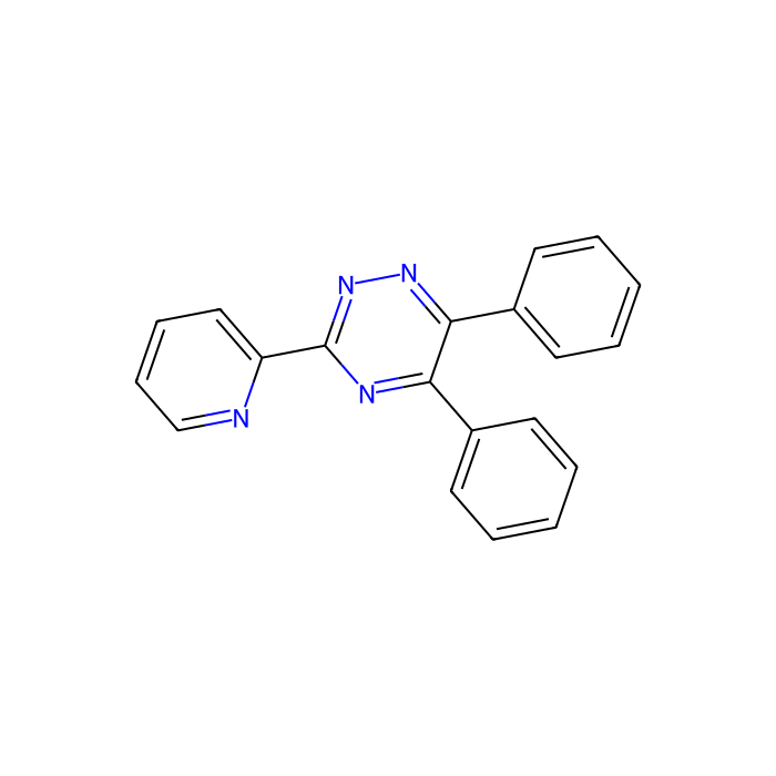 5,6-Diphenyl-3-(2-pyridyl)-1,2,4-triazine - ≥98% CAS No(1046-56-6) by Aladdin Scientific