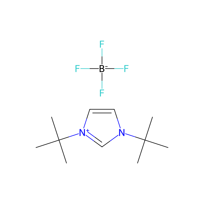 1,3-Di-tert-butylimidazolium Tetrafluoroborate - ≥98%(HPLC)(N) CAS No(263163-17-3) by Aladdin Scientific
